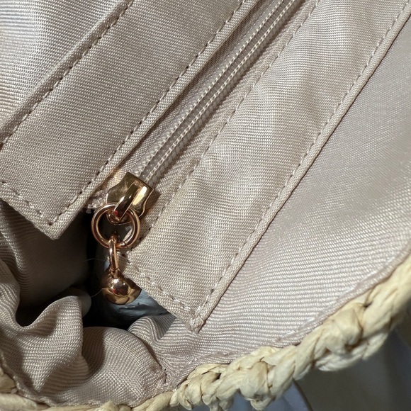 Lauren Conrad wicker bag cookie bag new - Picture 9 of 16